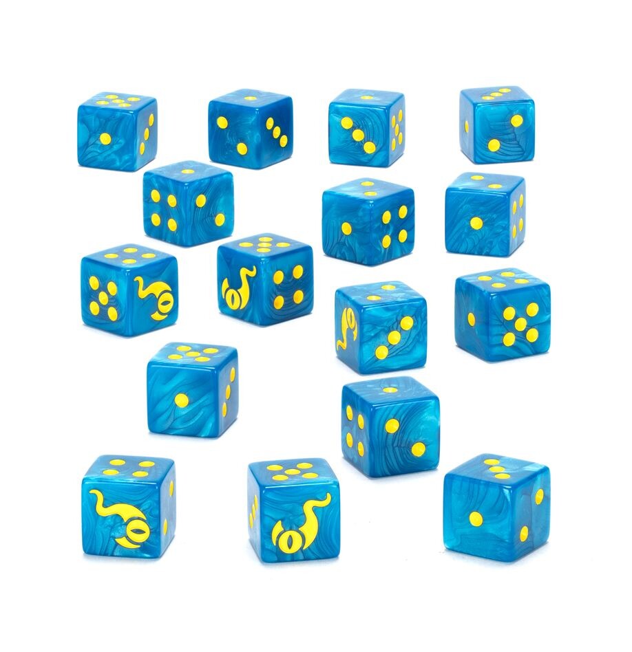 Thousand Sons dice set (16 dados)