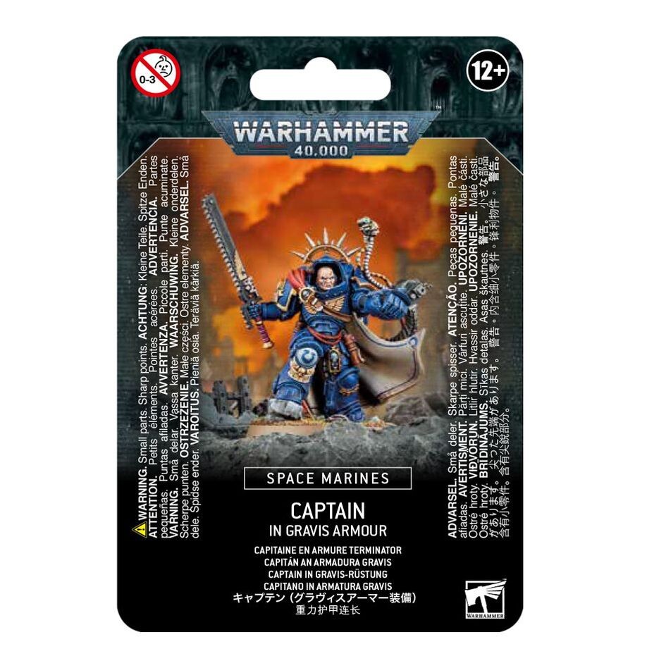 Captain in gravis armour