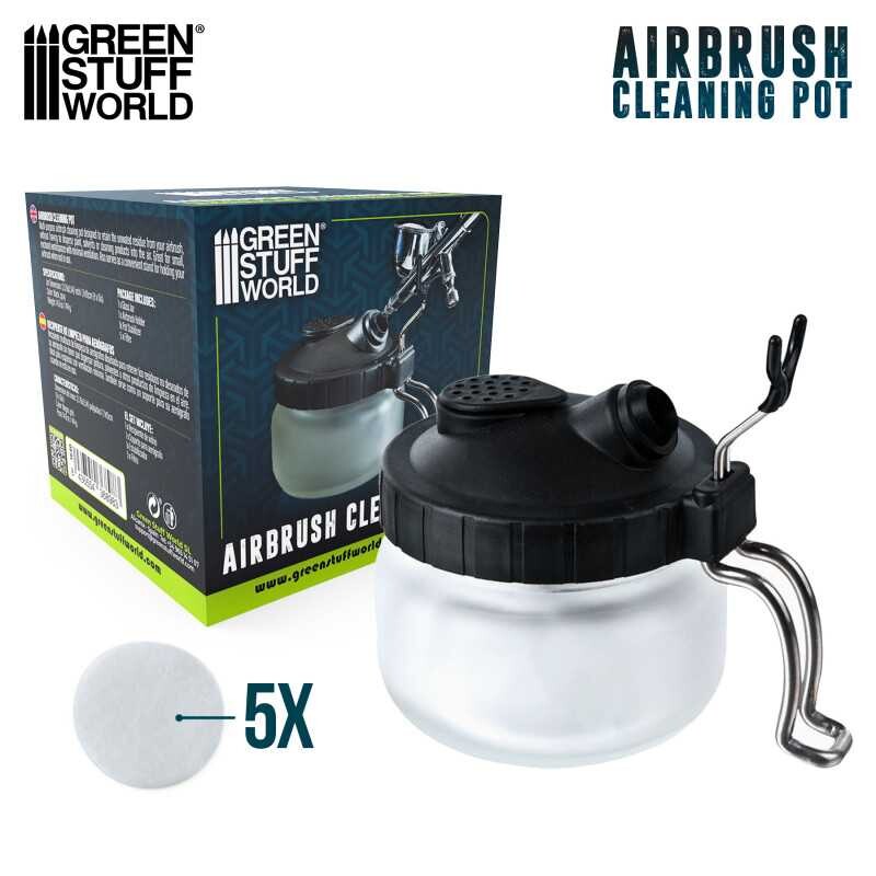 Estacin de limpieza de aergrafo